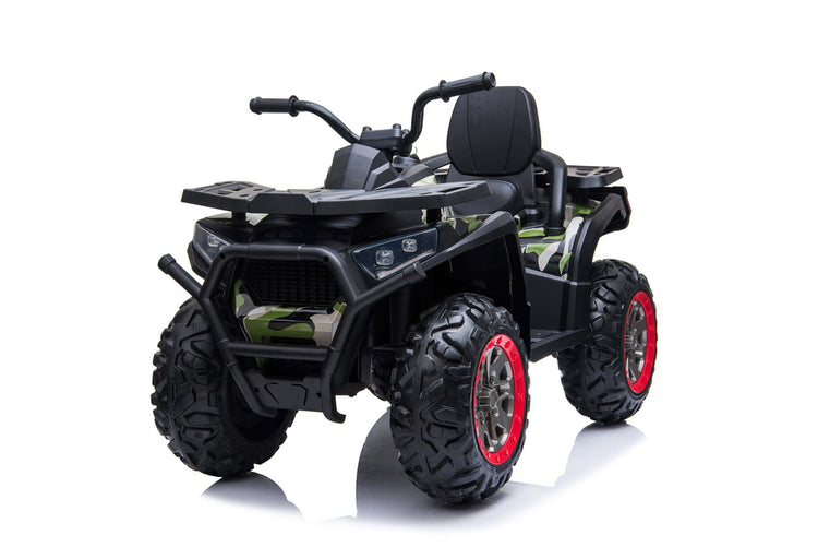 12v kids quad bike camouflage