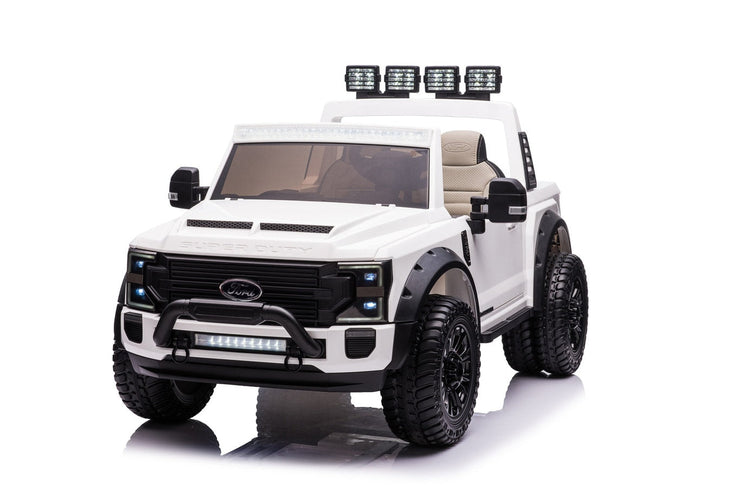 Licensed 24V Ford Super Duty 2 Seater Kids Ride On Truck with Remote
