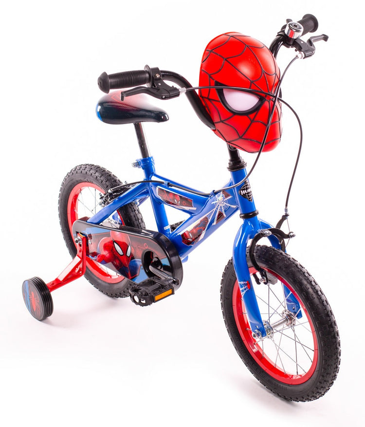 Spider-Man 14 Inch Kids Pedal Bike with Removable Training Wheels