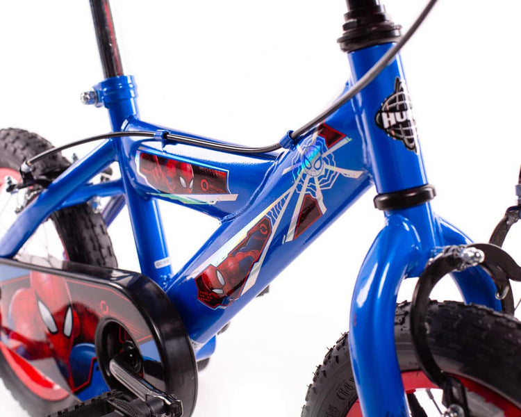 Spider-Man 14 Inch Kids Pedal Bike with Removable Training Wheels