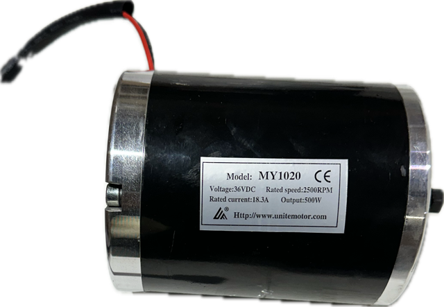 24V 500W MY1020 Replacement Electric Motor for Scooters & Quads