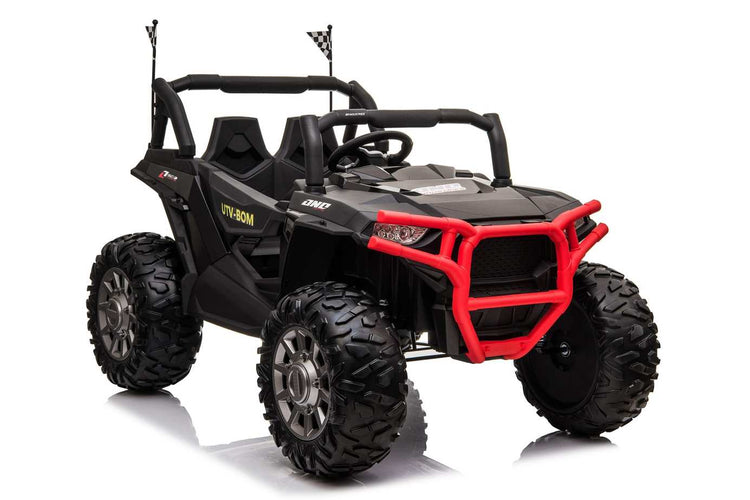 24V Two-Seater Kids Electric Ride-On UTV Buggy with MP4 Player