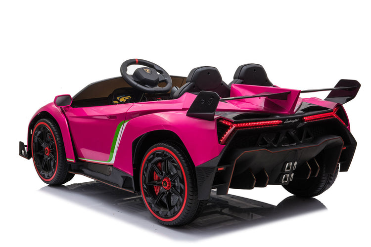 electric ride on cars pink lamborghini kids car