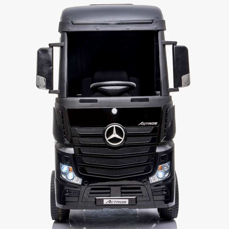 Licensed Mercedes Actros 24V Kids Ride-On Lorry Truck with Trailer