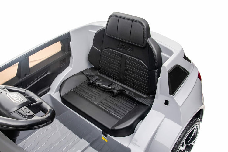 Leather Seat Audi RS6 kids electric car