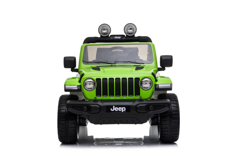 Green Jeep for kids