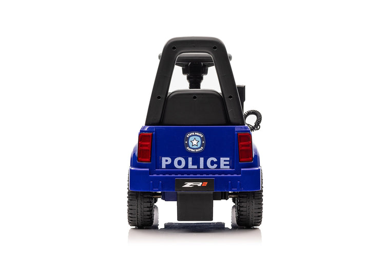 Interactive Foot-to-Floor Police Ride-On Car with Lights and Sounds