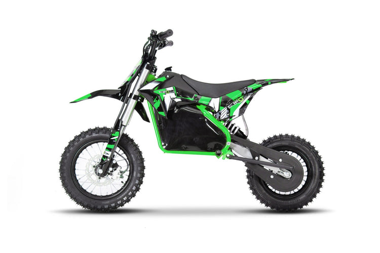1200w Electric Dirtbike Green