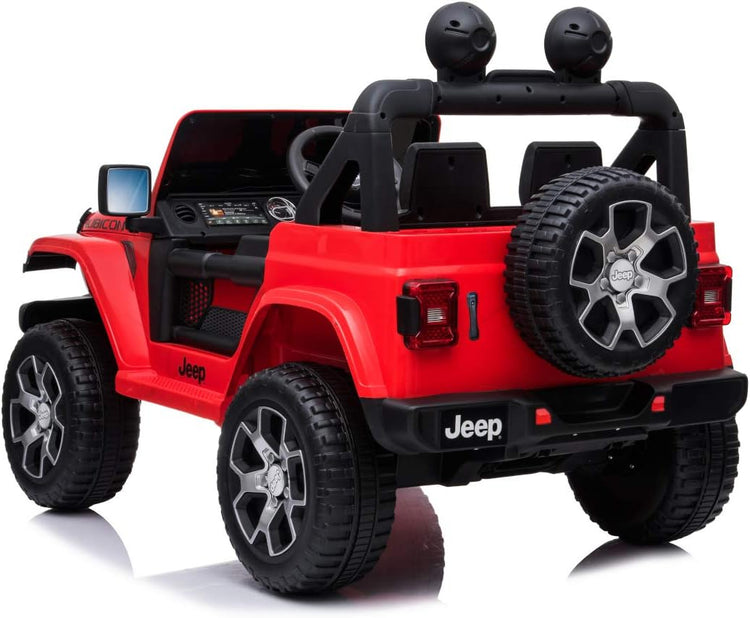 12V Licensed Jeep Rubicon Kids Ride-On Car