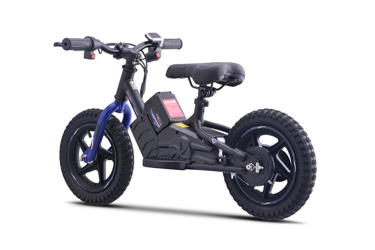 Neo Outlaw 12 Inch Kids Electric Balance Bike - 200W Brushless Motor