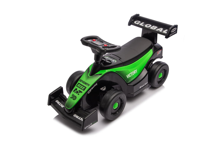 Neo G26 Go Kart Ride-On Push Car for Kids with Music and Silent Wheels