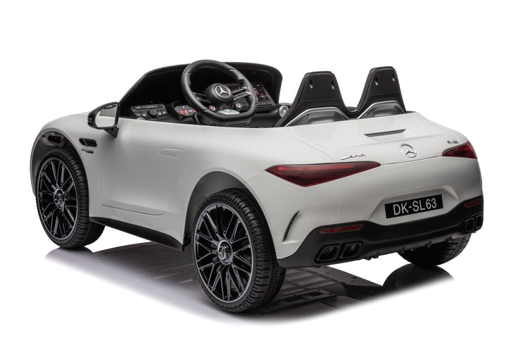 Licensed Mercedes-Benz SL63 AMG 24V 2-Seater Kids Ride-On Car