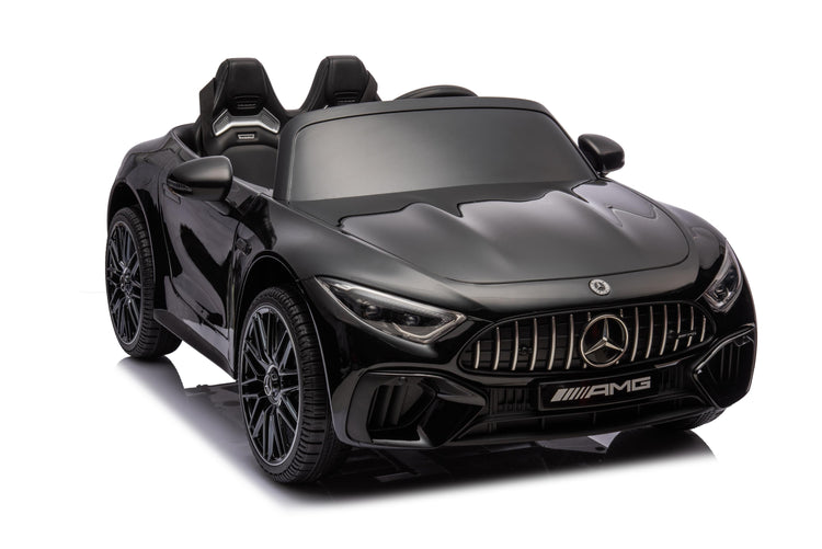 Licensed Mercedes-Benz SL63 AMG 24V 2-Seater Kids Ride-On Car