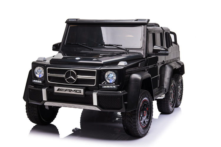 Mercedes-Benz G63 AMG 6-Wheel 24V Kids Ride-On Car with Parent Seat