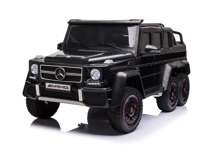 Mercedes-Benz G63 AMG 6-Wheel 24V Kids Ride-On Car with Parent Seat
