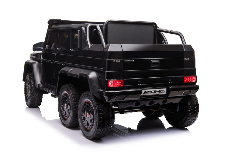 Mercedes-Benz G63 AMG 6-Wheel 24V Kids Ride-On Car with Parent Seat