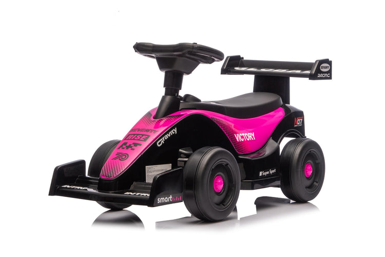 Neo G26 Go Kart Ride-On Push Car for Kids with Music and Silent Wheels