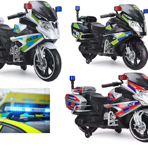 Police Ride on Bikes