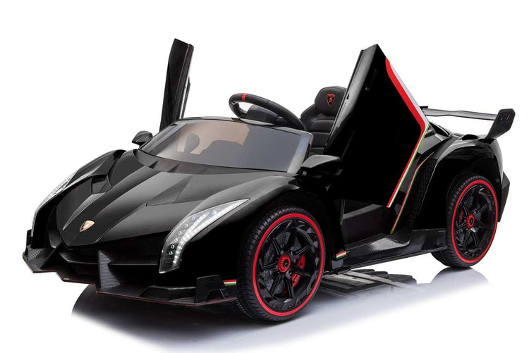 black matt kids Lamborghini ride on car