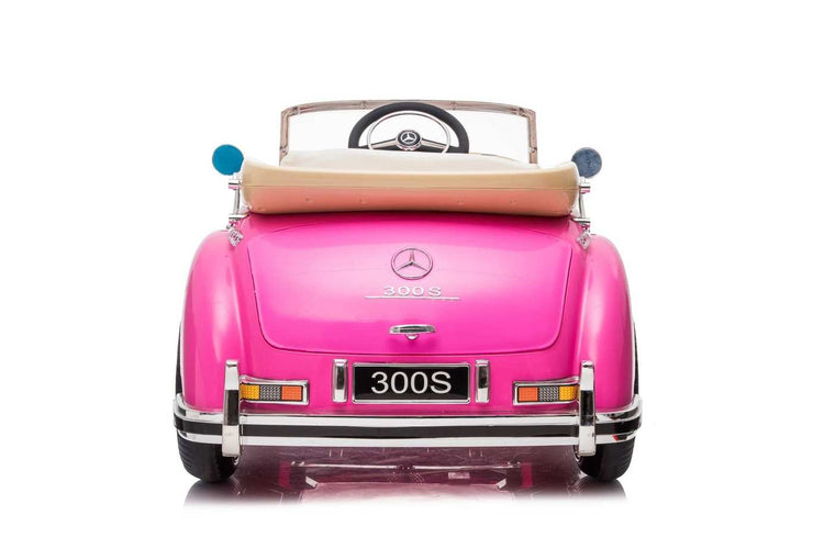 KIDS-ELECTRIC-PINK-MERCEDES-CAR