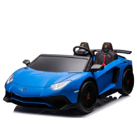 Lamborghini SVJ 24V XXL 2-Seater Kids Ride On Car with Brushless Motor