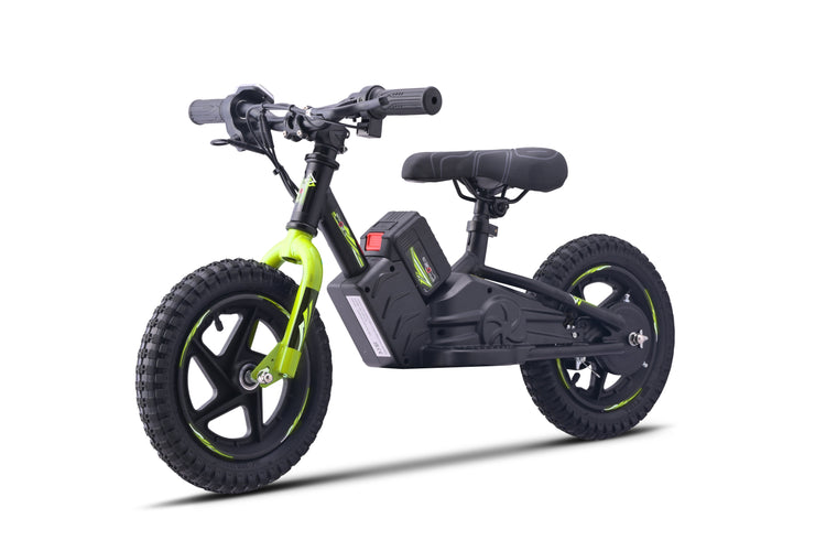 Neo Outlaw 12 Inch Kids Electric Balance Bike - 200W Brushless Motor
