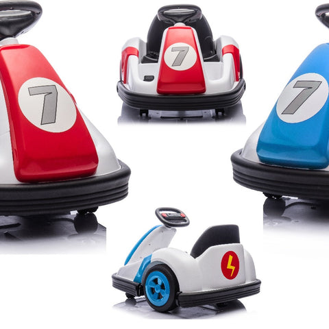 Zoom Go Kart Electric Ride-On Toy with Parental 2.4G Remote Control