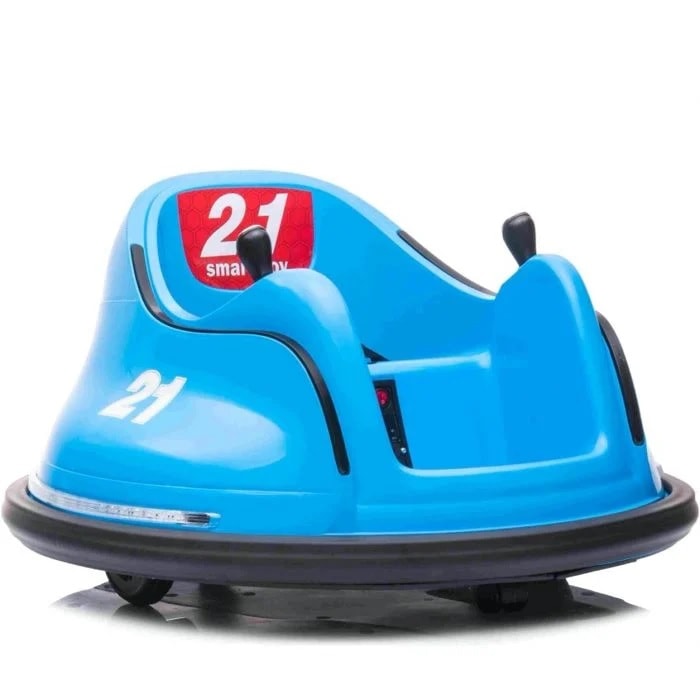 12V Kids Ride on Waltzer Electric Bumper Car - 360 Degree Spin