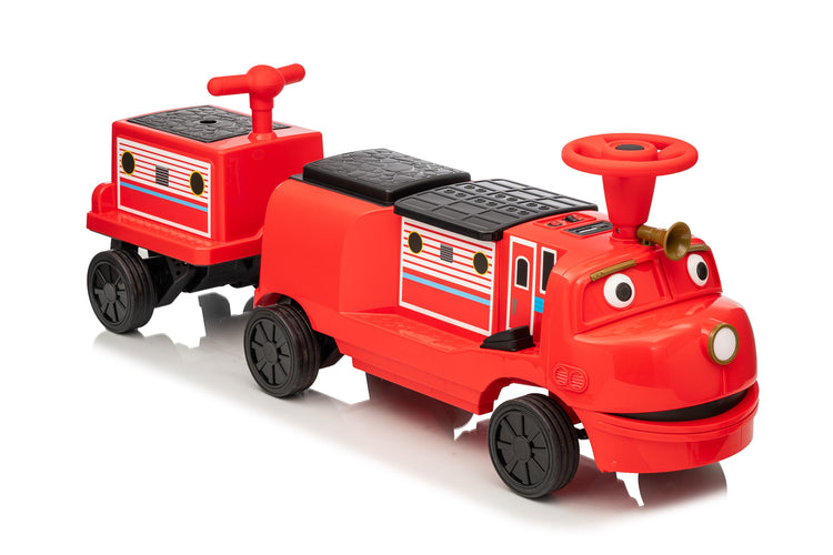 Chuggington 12V Licensed Kids Electric Ride-On Train with Trailer