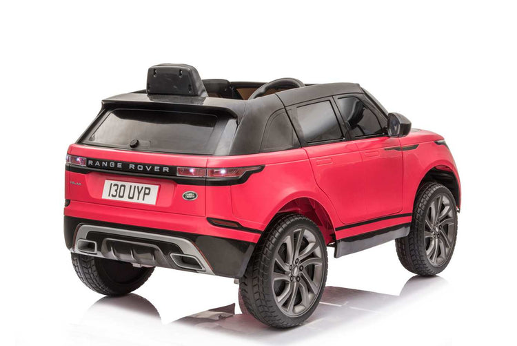 Licensed Range Rover Velar 12V Kids Ride On SUV - Leather & EVA