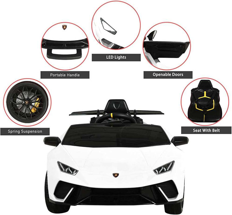 Kids ride on Lamborghini electric car