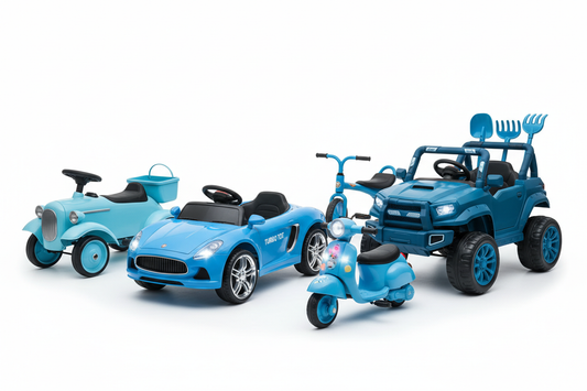 Blue Ride On Cars