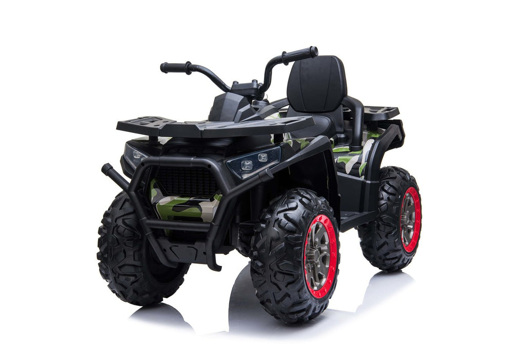 12v kids quad bike camouflage