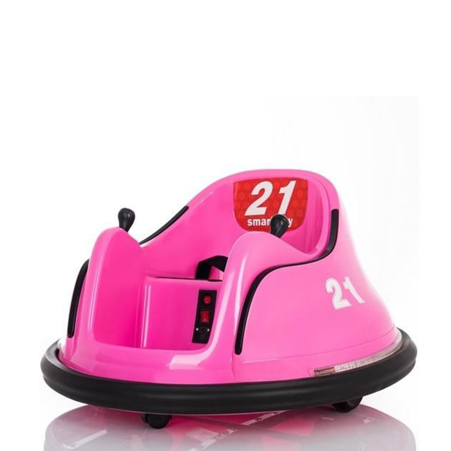 12V Kids Ride on Waltzer Electric Bumper Car - 360 Degree Spin