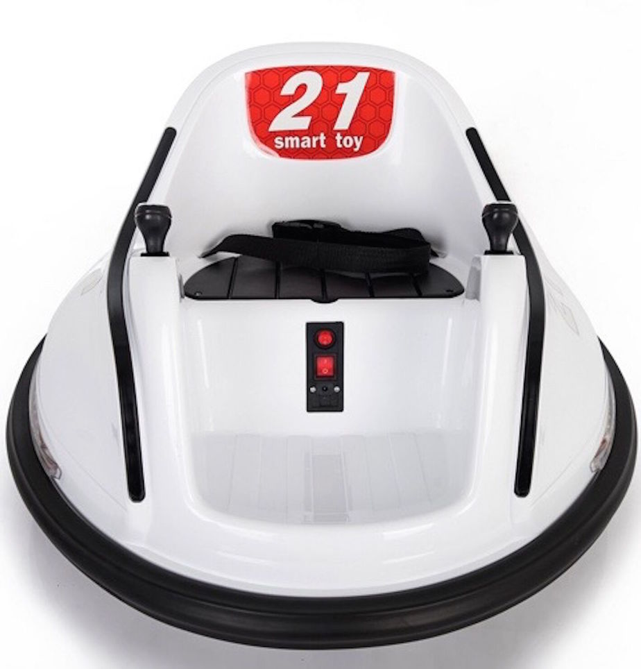 12V Kids Ride on Waltzer Electric Bumper Car - 360 Degree Spin