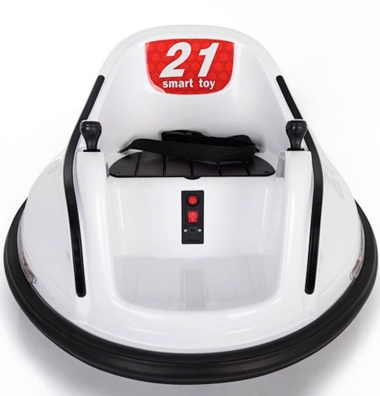 12V Kids Ride on Waltzer Electric Bumper Car - 360 Degree Spin