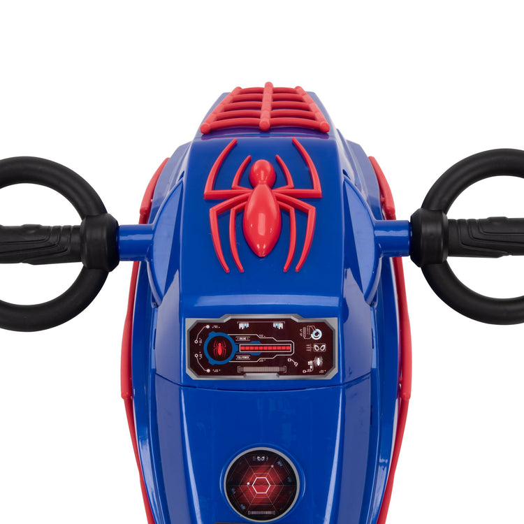 Official Marvel Spiderman 6V Electric Ride-On Motorbike for Kids