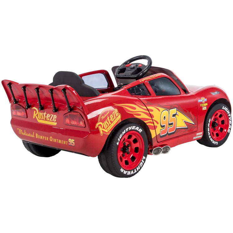 Official Disney Cars Lightning McQueen 6V Kids Electric Ride On Car
