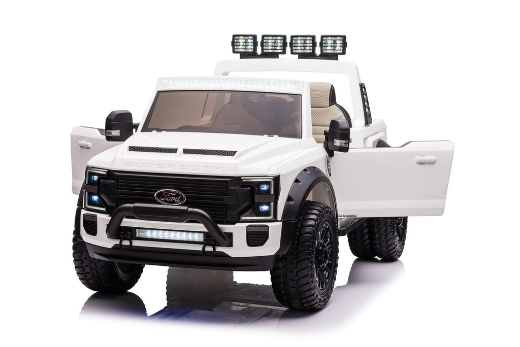 White Ford Pickup Truck