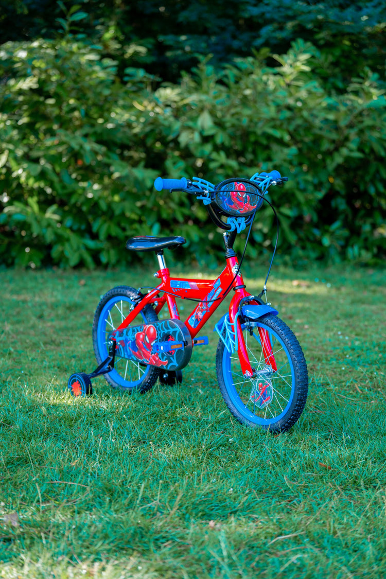 16" spiderman bike
