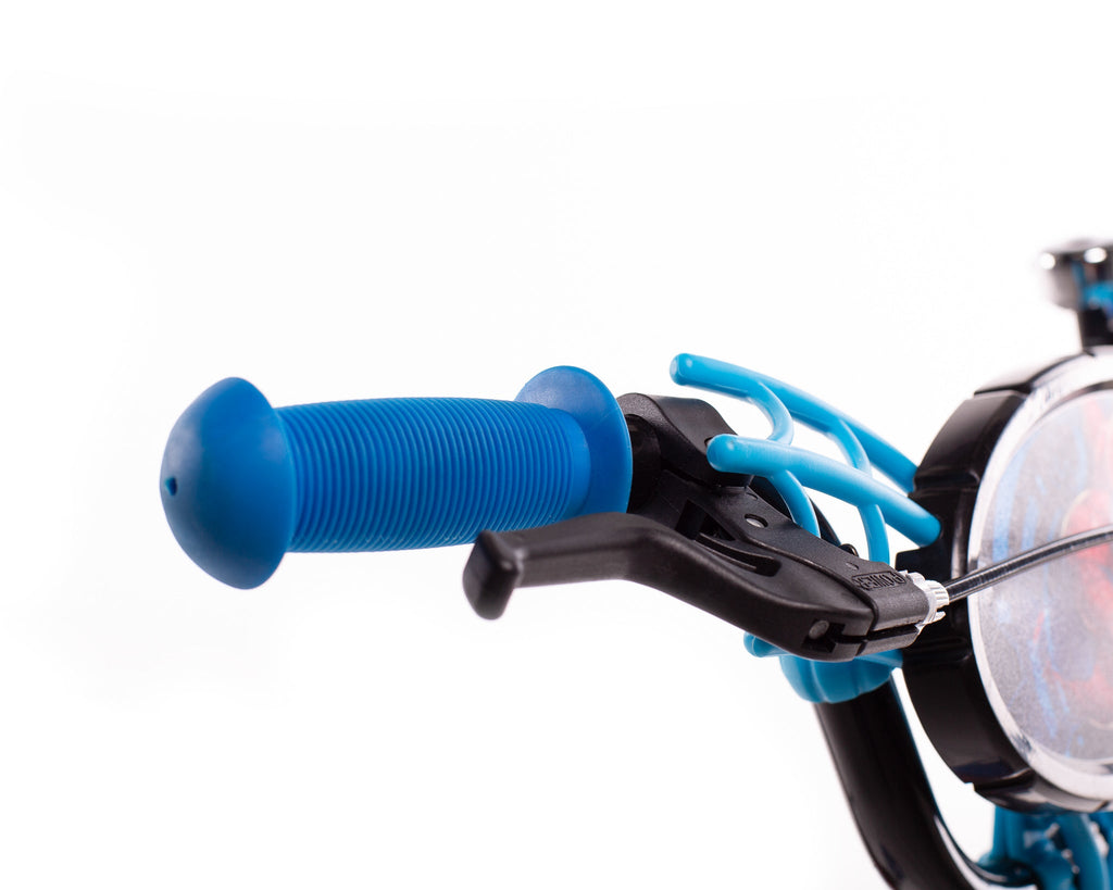 Official Marvel Spiderman 16 Inch Kids Bike by Huffy with Stabilisers