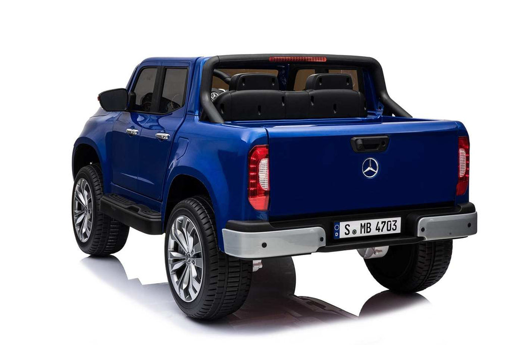 24v mercedes x class blue for kids