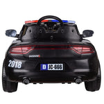 12v Electric Police Ride on Car with Parental Remote Control JC666-804