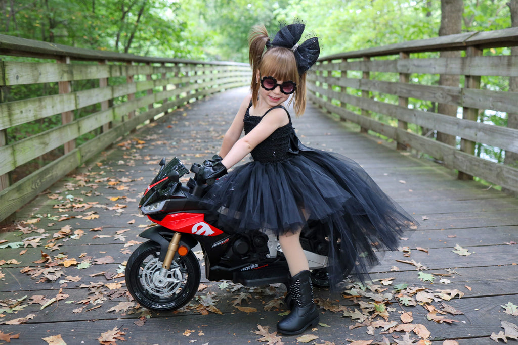 Licensed Aprilia RSV4 12V Kids Electric Ride-On Motorbike with LED