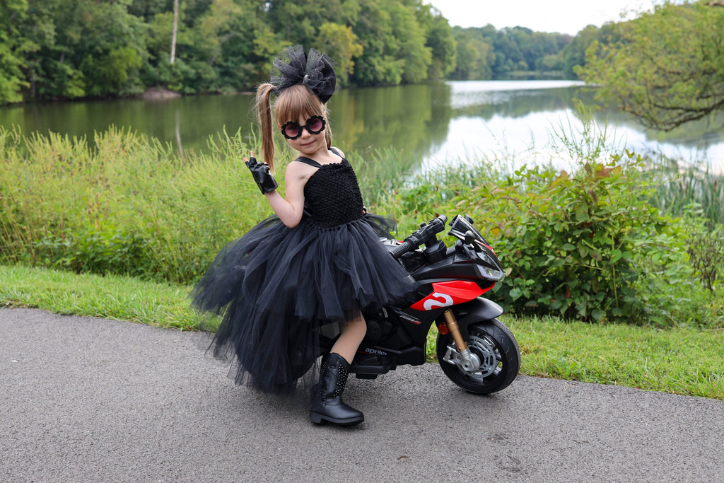 Licensed Aprilia RSV4 12V Kids Electric Ride-On Motorbike with LED