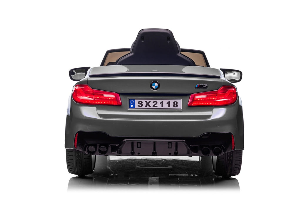 Grey BMW Kids Electric Car