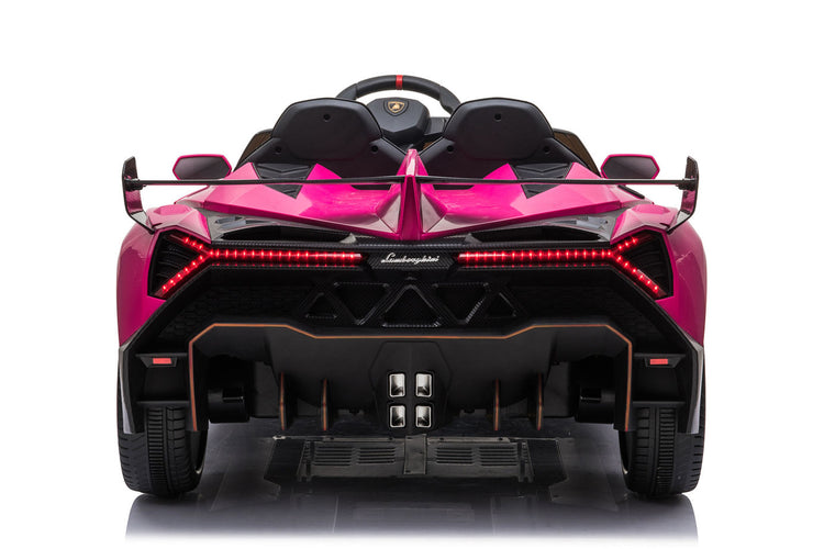 24V Lamborghini Veneno 2 Seater Kids Ride-On Car with MP4 Screen