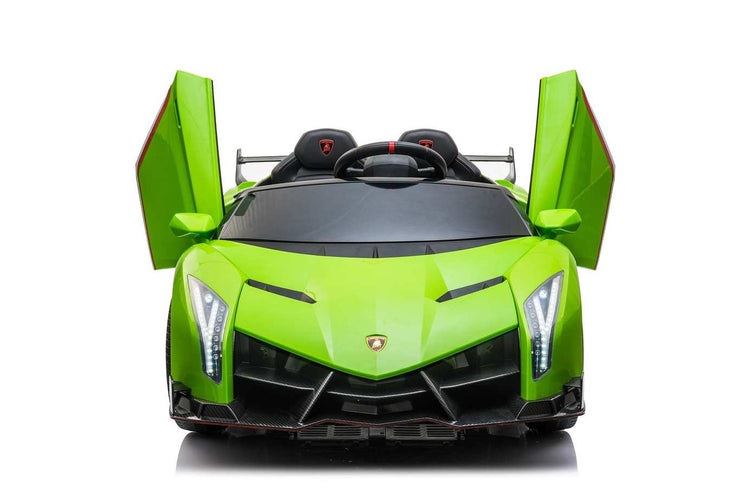 RIDE ON CAR LAMBORGHINI VENENO 12V WITH REMOTE GREEN