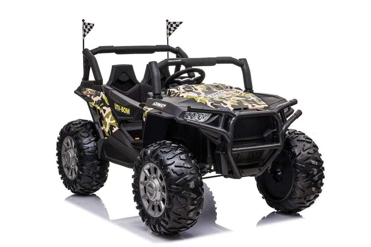 24V Two-Seater Kids Electric Ride-On UTV Buggy with MP4 Player