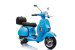 Blue PX150 Vespa Motorbike